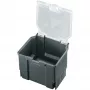 Aufbewahrungsbox Bosch SystemBox rechteckig Polypropylen 105×117×84 mm Schwarz/Grau