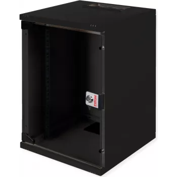 Wandmontagerack ROLINE 10 Zoll 9U schwarz IP20 20 kg