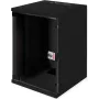 Wandmontagerack ROLINE 10 Zoll 9U schwarz IP20 20 kg