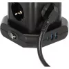 Steckdosenturm Brennenstuhl 1153560010 — 8 Steckdosen, 2×USB-A, 1×USB-C, schwarz