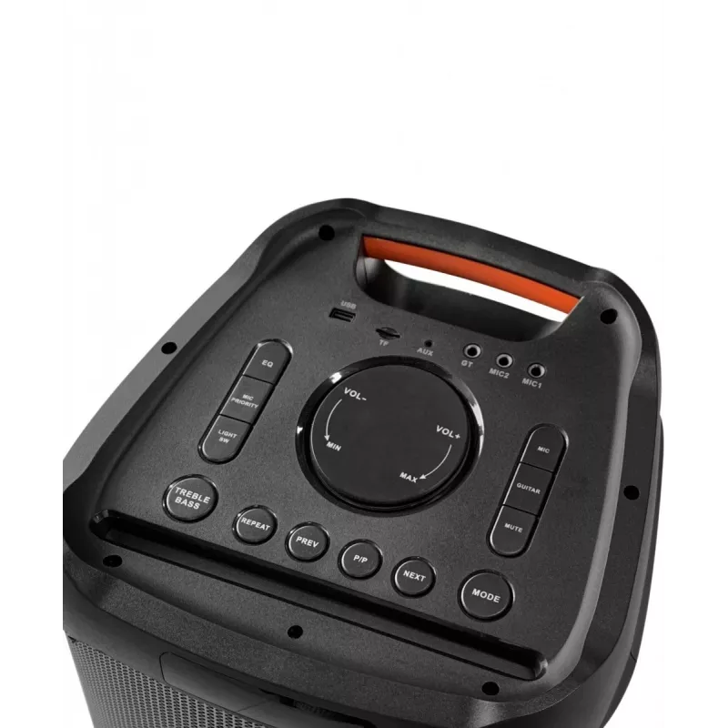 Karaoke-System Blaupunkt PB10DB 1000W Kabelgebundenes Mikrofon LED-Anzeige