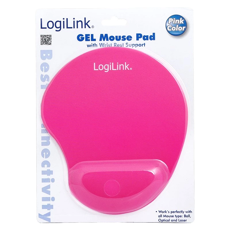 Gel-Mauspad, pink