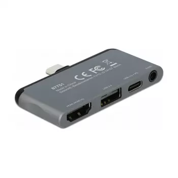 Dockingstation Tablet Apple DeLOCK Mini Dockingstation 4K 60 Hz