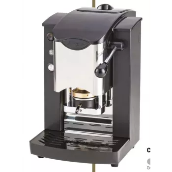 Faber Italia Slot Edelstahl Halbautomatische Pad-Kaffeemaschine 1,3 l