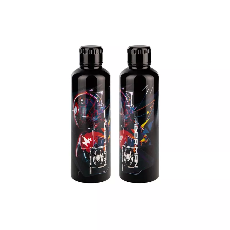 Paladone Spiderman Miles Morales Metall-Trinkflasche