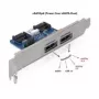 Slotblende DeLOCK 61725 2x eSATAp 5V/12V Schnittstellenkarten/Adapter