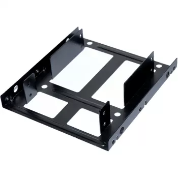 Montagerahmen ultron Intern 2x2.5 SSD/HDD Metall schwarz (377215)