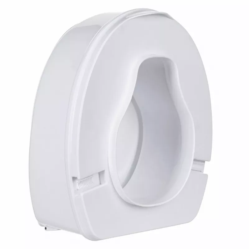 Toilettensitzerhöhungszubehör ActionMed NT15AM — Erhöhung, 15 cm Höhe, Polypropylen, abschließbar, maximale Belastung 180 kg, Innenmaß 210×268 mm, Breite 360 mm