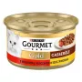 Nassfutter für Katzen Gourmet (Purina) Gold 85 g – ausgewachsen, Rind & Huhn