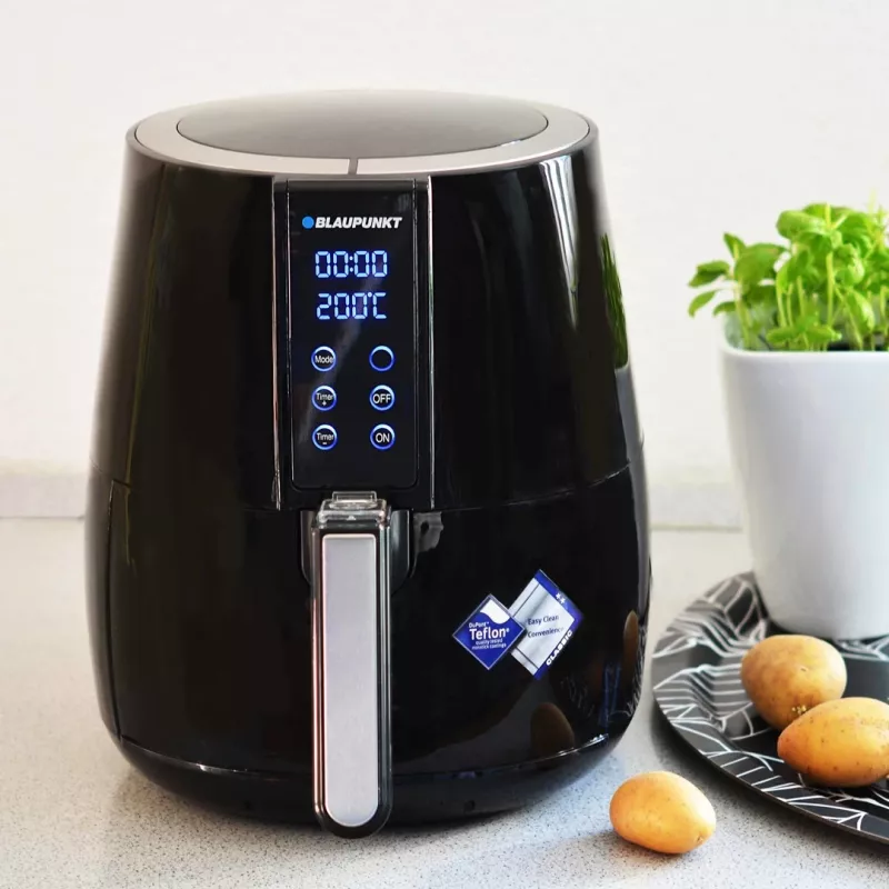 Blaupunkt AFD501 Fritteuse Doppel 2,5 L Standgerät 1500 W Fritteuse Schwarz