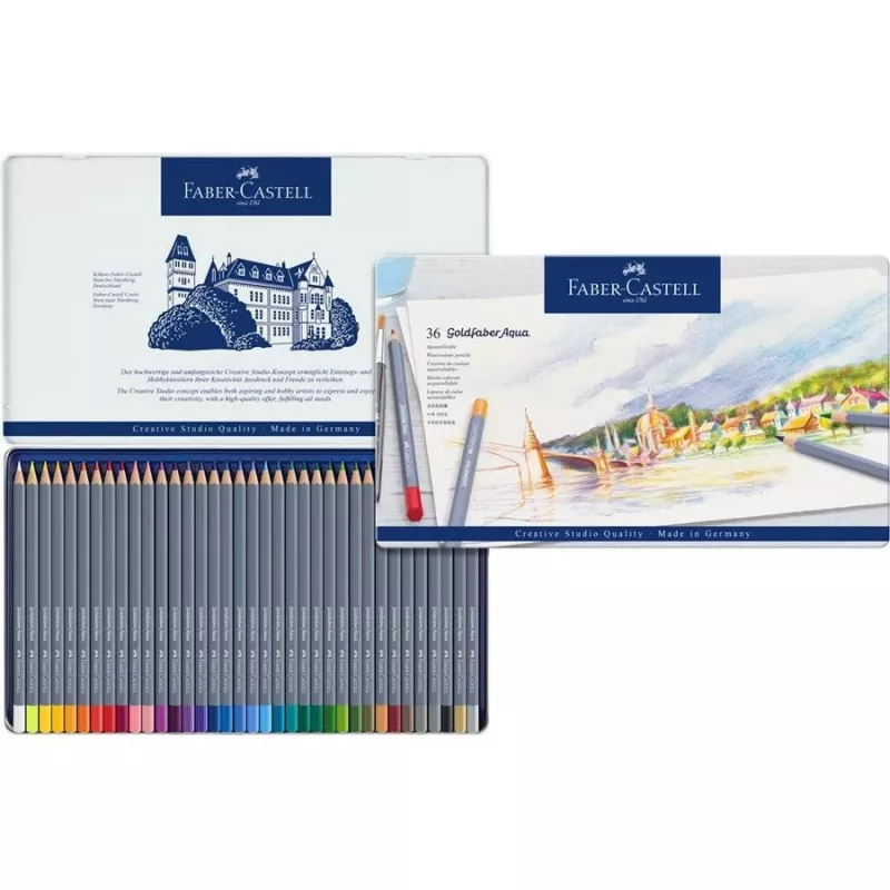 Buntstifte Faber-Castell Goldfaber Aqua 36 Stück