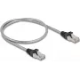 DeLOCK RJ45-Kabel Cat.6A U/FTP RJ-45 0,5 m Silber