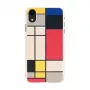 Smartphone-Hülle man and wood für iPhone XR – Holzrückseite, weißer Rahmen
