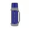 Isolierflasche Maestro MR-1631 1,5 l Blau/Grau, 24 h Wärmespeicherung, mit Deckel, Tasse und Griff