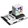 NZXT T120 RGB Prozessor-Luftkühler 12 cm Weiß 1 Stück