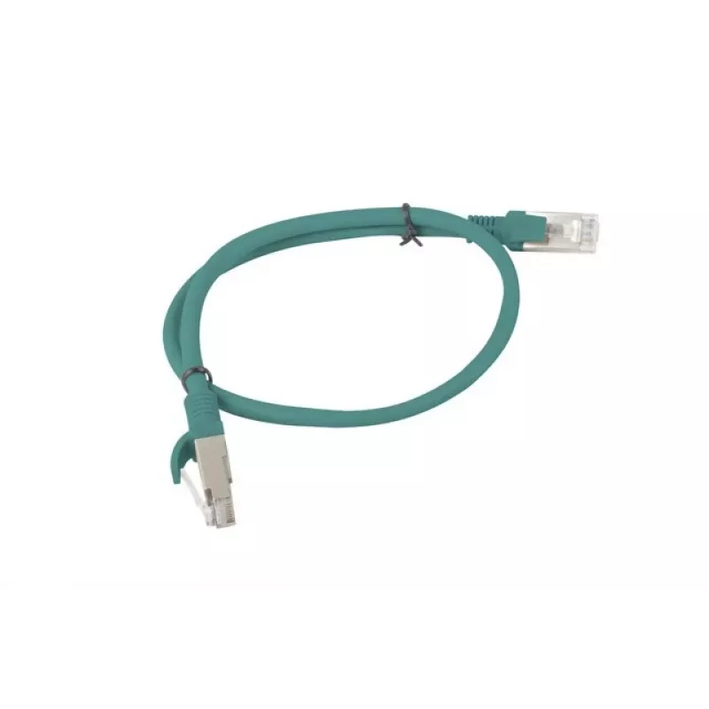 Patchkabel LANBERG PCU6-20CC-0050-G RJ45 Cat.6 0,5 m U/UTP CCA 24 AWG Grün