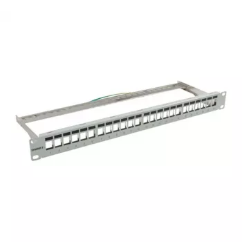 Keystone,Module Carrier, 48,30cm (19)Patchpanel für 24xTP-Module,1HE,Lich (S216321)