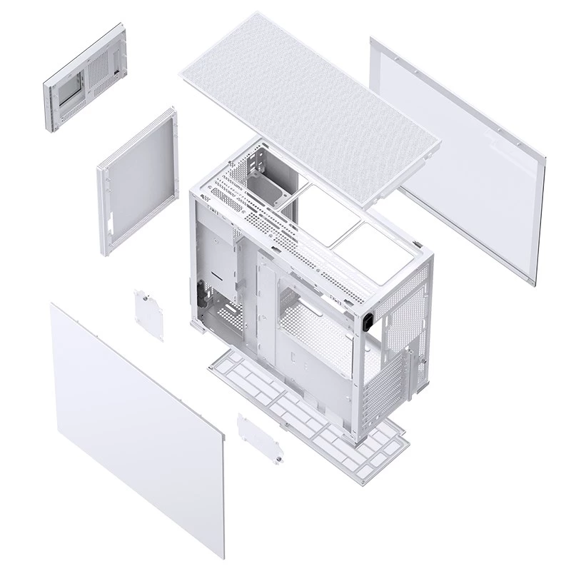 PC-Gehäuse Jonsbo D41 STD Midi Tower Weiß