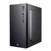 Computergehäuse Sbox PCC-12 MicroATX Schwarz