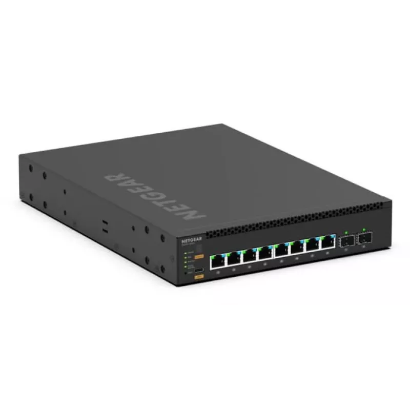 NETGEAR MSM4310 Managed L3 2.5G Ethernet (100/1000/2500) Power over Ethernet (PoE) 1U Schwarz