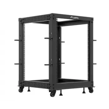 Freistehendes Rack Lanberg OR01-6115-B 15U Schwarz 600 kg Kapazität