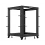 Freistehendes Rack Lanberg OR01-6115-B 15U Schwarz 600 kg Kapazität