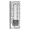 Stealkey Customs SK-Crossflow für Lian Li - O11D XL Evo Distroplate D5/DDC - Acryl