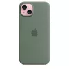 Apple iPhone 15 Plus Silikon Case mit MagSafe - Cypress