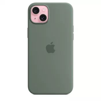 Apple iPhone 15 Plus Silikon Case mit MagSafe - Cypress