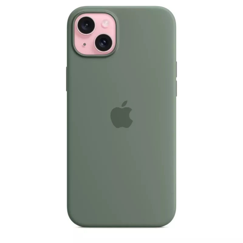 Apple iPhone 15 Plus Silikon Case mit MagSafe - Cypress