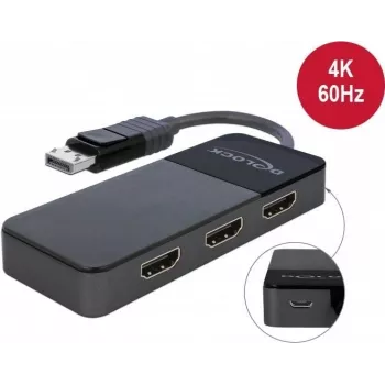 Video Splitter DeLOCK 87770 DisplayPort zu 3x HDMI