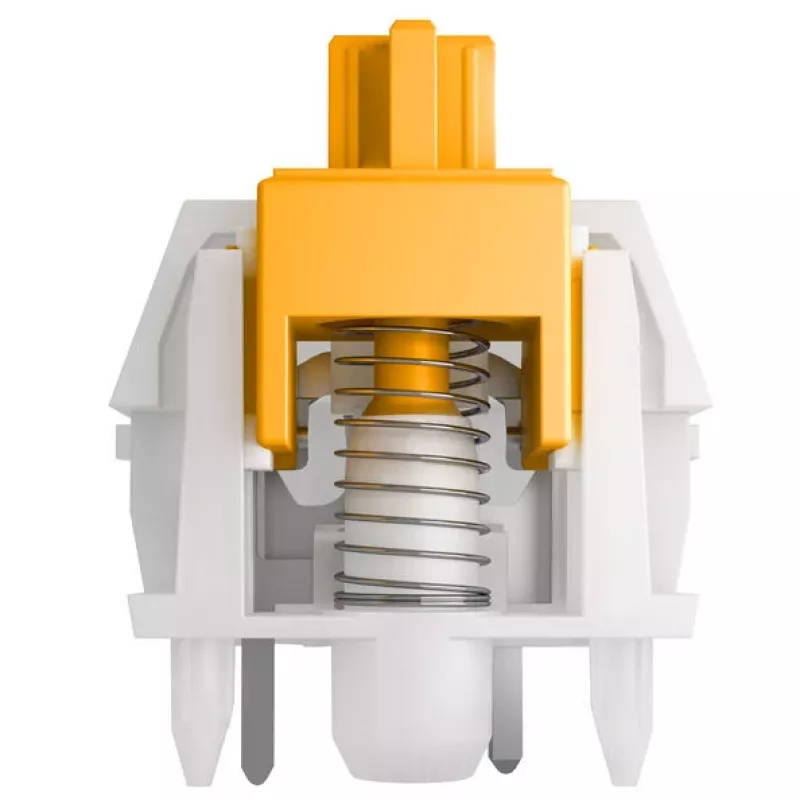 Mechanischer Schalter GLORIOUS Panda Silent 5-Pin taktil MX-Stem 50g vorgeschmiert 36 Stk.