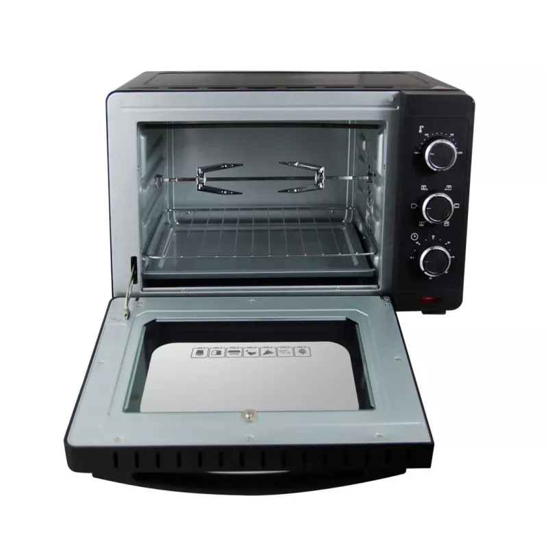 Mini-Backofen ESPERANZA EKO006N – 25 L kompakter elektrischer Tischbackofen, 1600 W, Konvektion, Drehregler