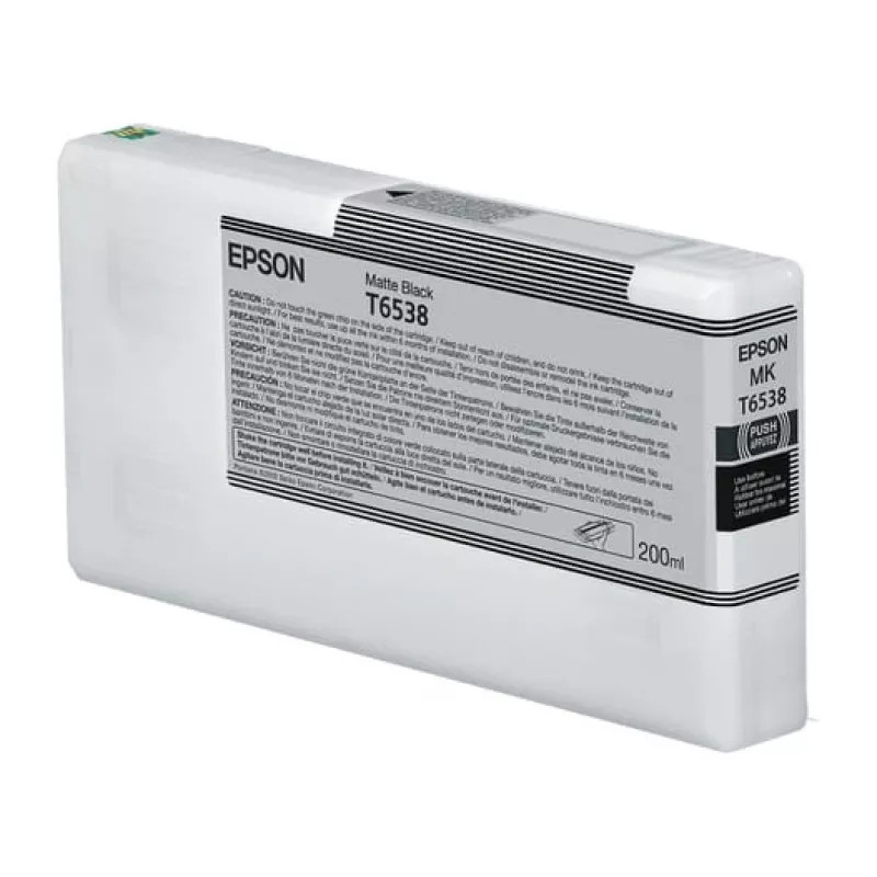 Tintenpatrone Epson C13T65380N mattschwarz 200 ml Original Einzelpack