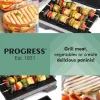 Elektrischer 2-in-1-Gesundheitsgrill Progress EK5854PVDE mit Antihaftplatten und einstellbarer Temperatur