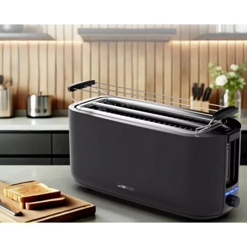 Clatronic TA 3802 4 Scheiben 1400 W Schwarz