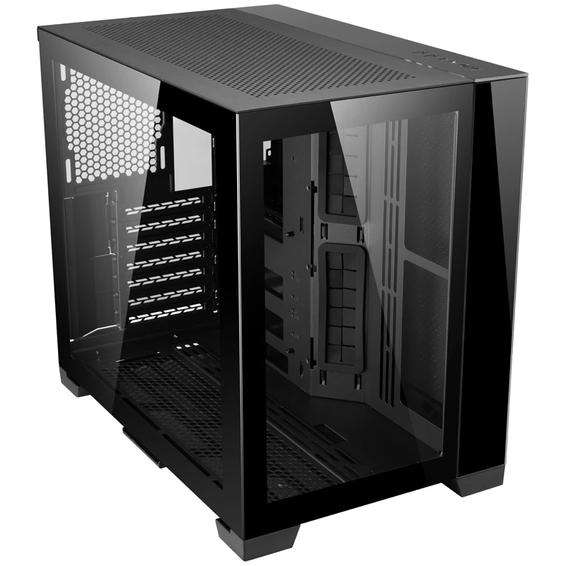 Lian Li O11 Dynamic Mini + Mini Riser Card - PCIe 4.0, Schwarz