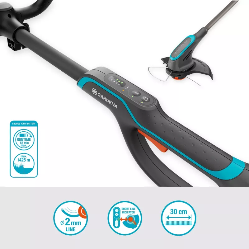 2-in-1 Freischneider & Rasentrimmer Gardena 14703-55