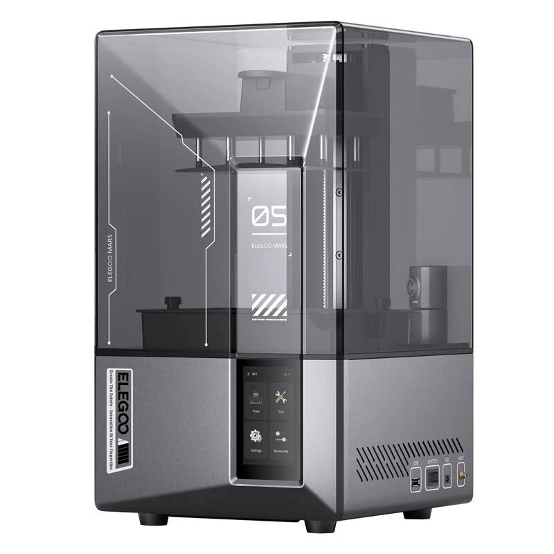 Resin-3D-Drucker Elegoo Mars 5 Ultra 4K Auflösung LCD (Modell 50.101.013300)
