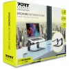 Laptopständer Port Designs 901103 — Aluminium und Schwarz, für Laptops bis 15,6 Zoll, Breite 260 mm, Tiefe 145 mm, Höhe 225 mm