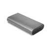Tragbares Ladegerät Dell APB080GL 25000 mAh, 1×USB-A + 2×USB-C, 2 A Ausgang, grau, 0,522 kg