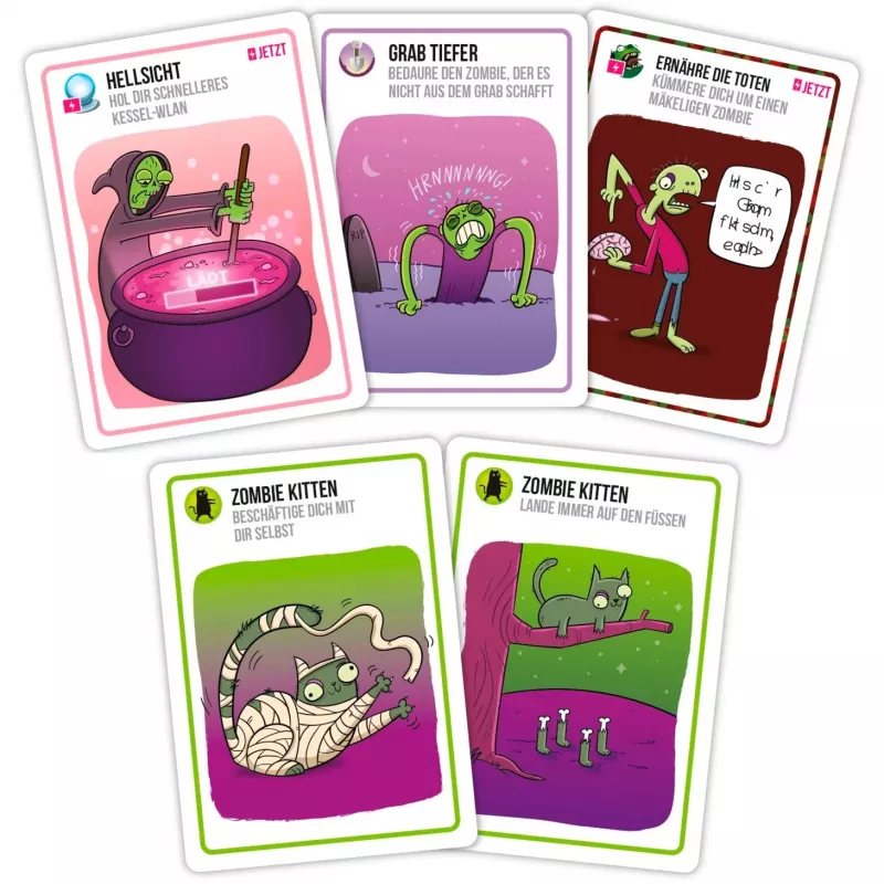 Zombie Kittens, Kartenspiel