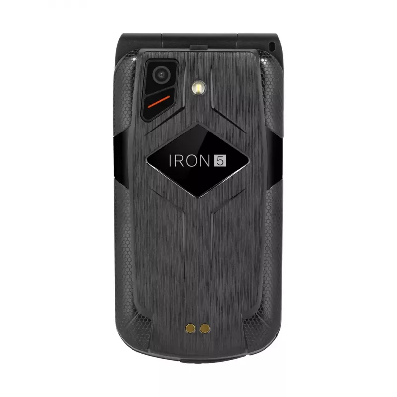Flip-Phone Kruger & Matz Iron 5 Flip KM0466 — Dual-SIM, 2,4-Zoll-Display, IP68/IP69K, 1200 mAh