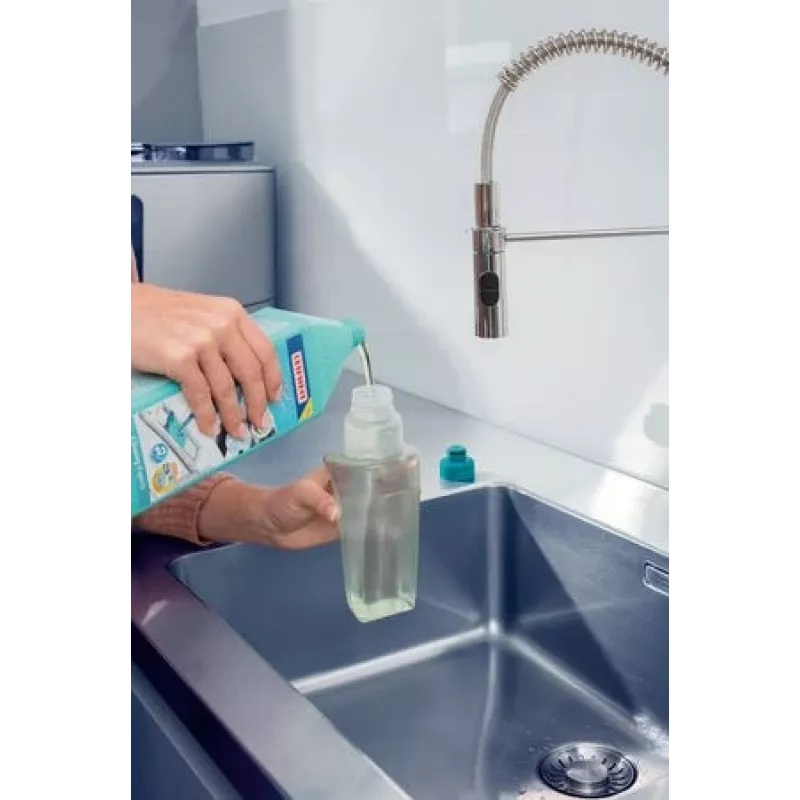 Leifheit Easy Spray XL Wischmopp Mikrofaser Trocken&nass Mikrofaser Grün, Weiß