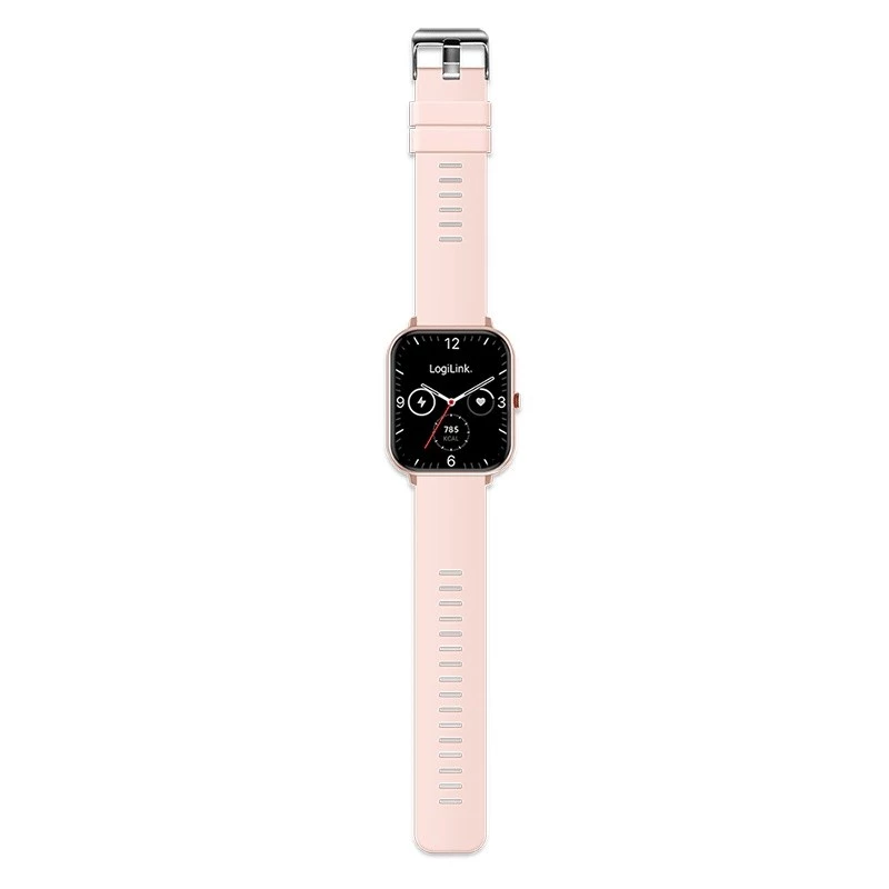 Smartwatch LCD, BT5.2 IP68, pink