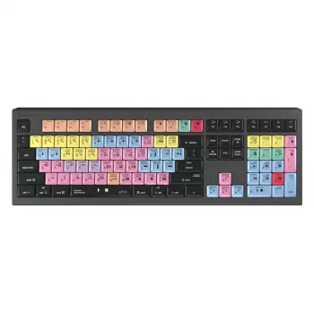 Logickeyboard ASTRA 2 USB QWERTZ Tastatur Schwarz Full-size 104 Tasten