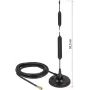 Omni-directional antenna DeLOCK 12418 SMA 5 dBi 0.824-1.99 GHz