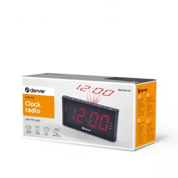 Denver CPR-710 Wecker Digitaler Wecker Schwarz