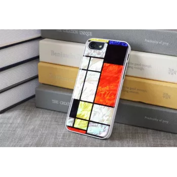Schutzhülle iKins für Apple iPhone 8 / 7 Mondrian White