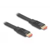 HDMI-Kabel DeLOCK 81003 3m HDMI Typ A Stecker 48 Gbit/s Schwarz